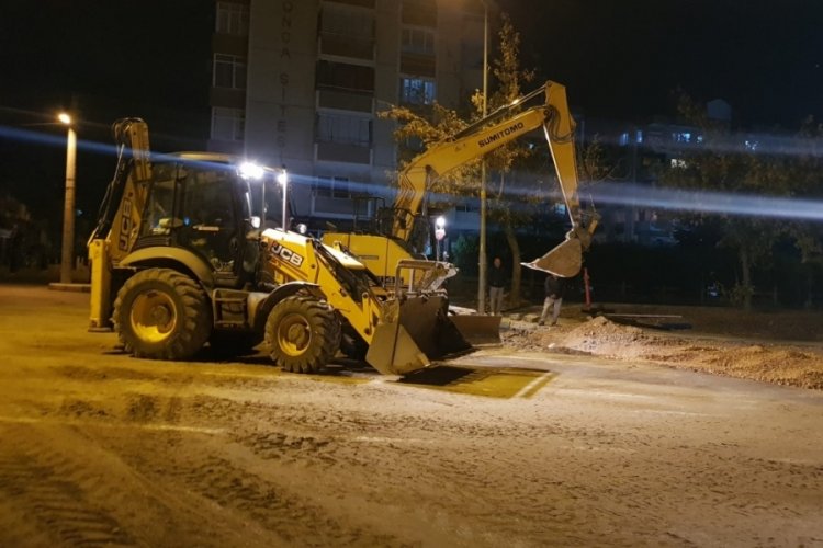 Bursa'da kazı &ccedil;alışması vatandaşları isyan ettirdi