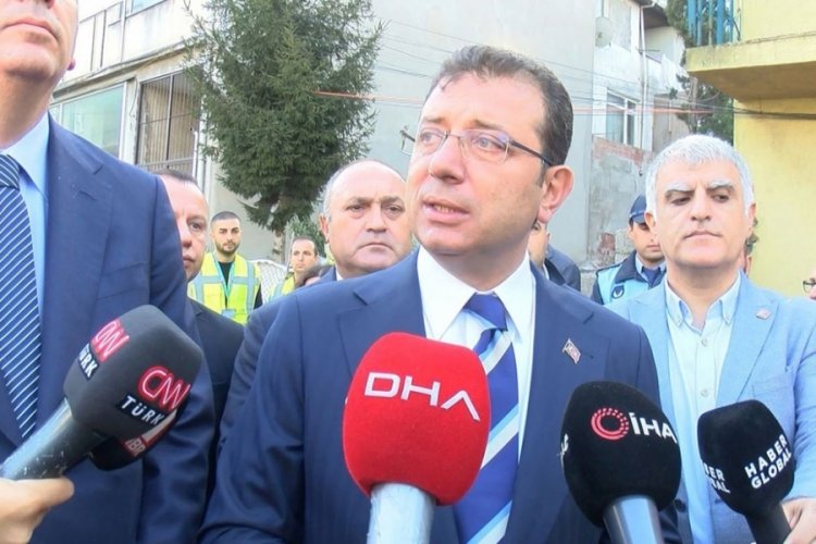 Ekrem İmamoğlu'dan Kadık&ouml;y'deki patlamaya ilişkin a&ccedil;ıklama