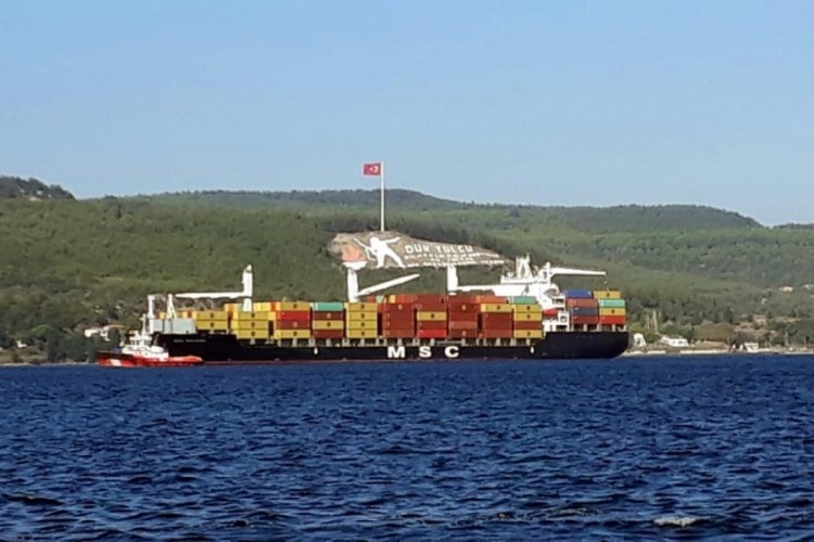 &Ccedil;anakkale Boğazı'nda gemi arızası