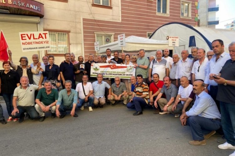 Bursa Osmangazili muhtarların g&uuml;neydoğu ziyareti