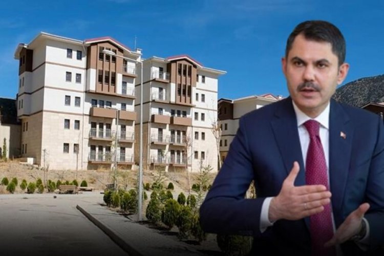 Bakan Kurum: "T&uuml;rkiye'nin en b&uuml;y&uuml;k iskan projesinde sona gelindi"