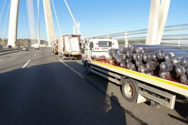 Yavuz Sultan Selim K&ouml;pr&uuml;s&uuml;'nde zincirleme trafik kazası