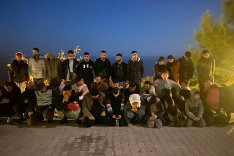Muğla'da 59 ka&ccedil;ak g&ouml;&ccedil;men yakalandı