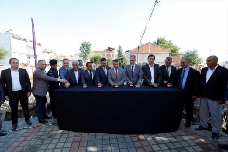 Bursa İneg&ouml;l'de Mevlana Camisinin temeli t&ouml;reni ger&ccedil;ekleştirildi