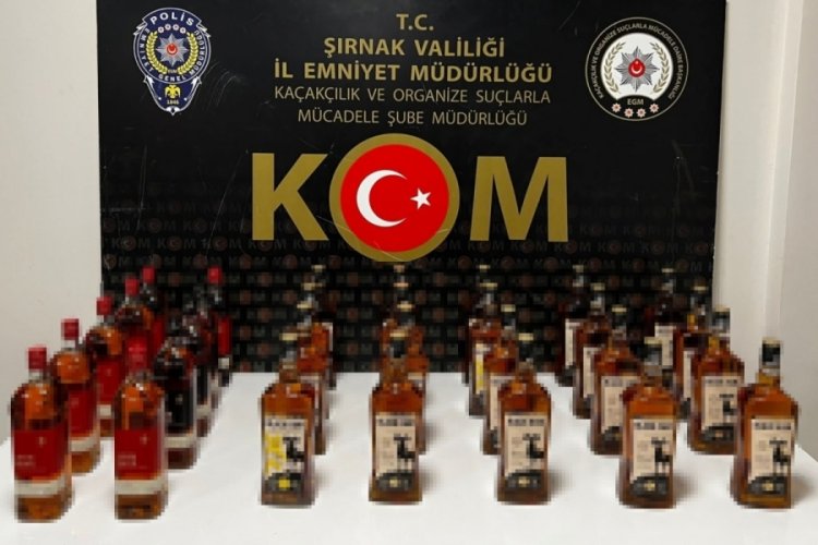 Şırnak'ta ka&ccedil;ak&ccedil;ılık ve asayiş operasyonunda 65 kişi g&ouml;zaltına alındı