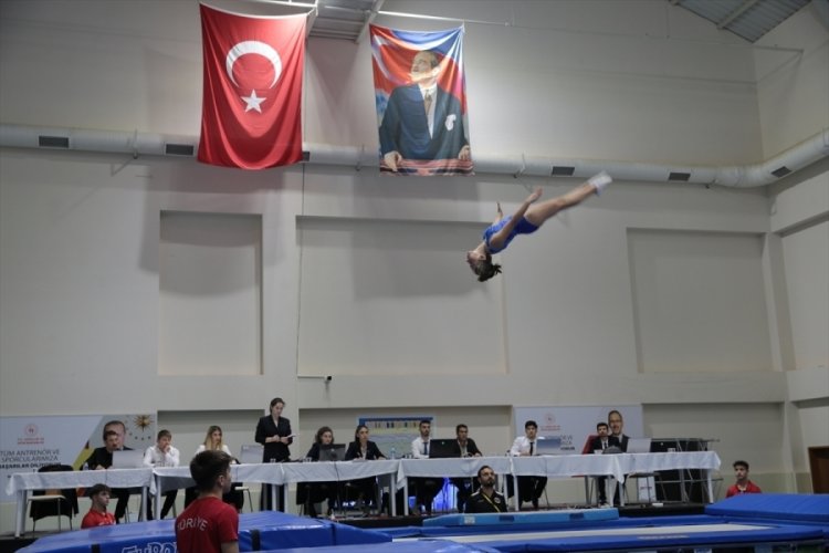 Bolu'da d&uuml;zenlenen, Trampolin Cimnastik T&uuml;rkiye Şampiyonası sona erdi