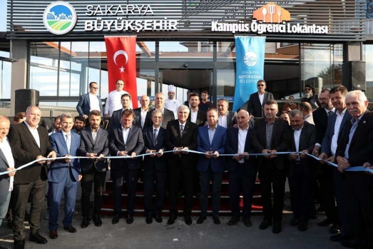 Sakarya'da 'Kamp&uuml;s &Ouml;ğrenci Lokantası' hizmete a&ccedil;ıldı