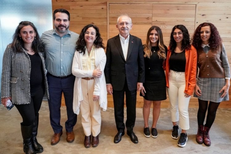Kılı&ccedil;daroğlu ABD'de T&uuml;rk profes&ouml;rler ve &ouml;ğrencilerle g&ouml;r&uuml;şt&uuml;