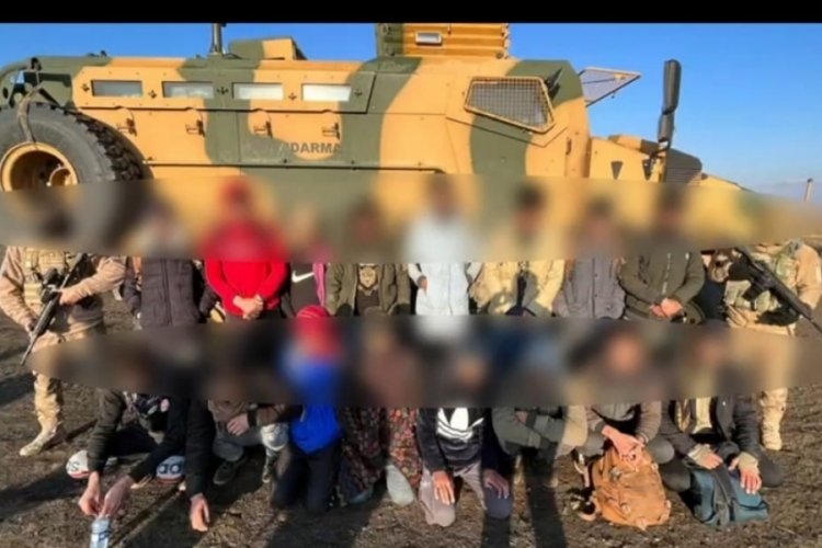 Van'da 25 ka&ccedil;ak g&ouml;&ccedil;men yakalandı