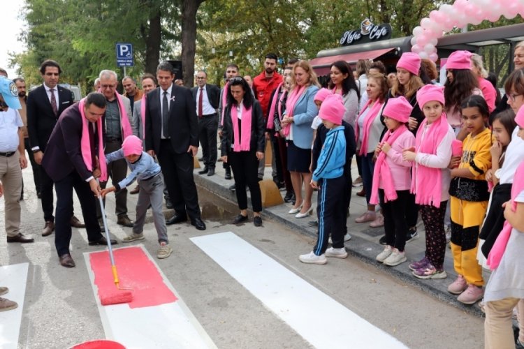Edirne'de, Meme Kanseri Farkındalık Ayı etkinliği