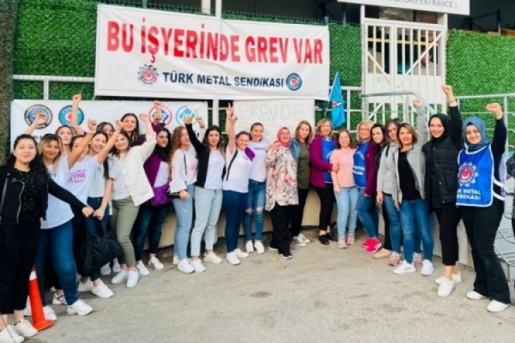 Bursa'da kadın işçilerin hak arayışı sona erdi 
