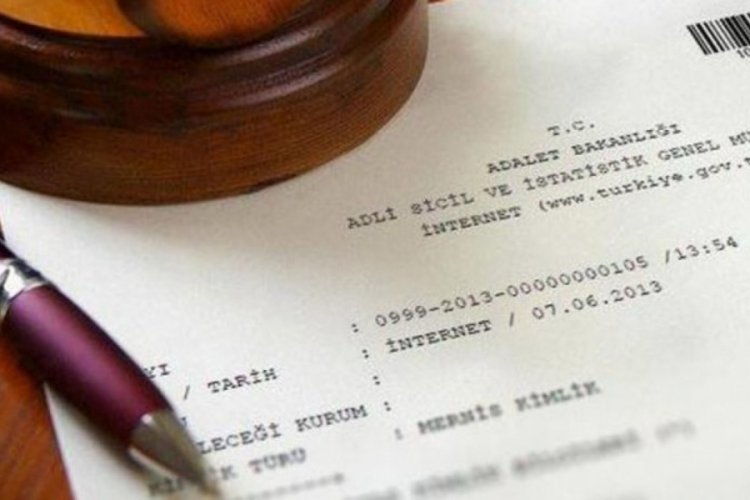 Uygulama başlamıştı: 17 bin 500 sabıka kaydı silindi