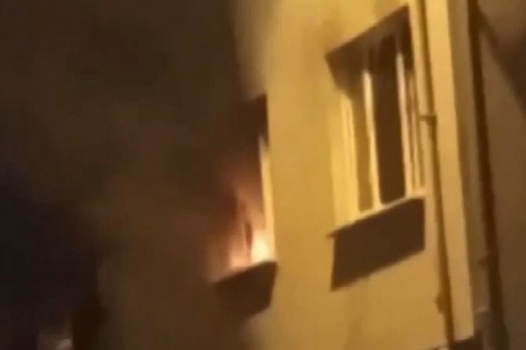 Bursa'da sinir krizi ge&ccedil;iren kişi evini ateşe verdi