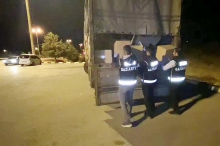 Gaziantep'te 3 milyon ka&ccedil;ak makaron ele ge&ccedil;irildi