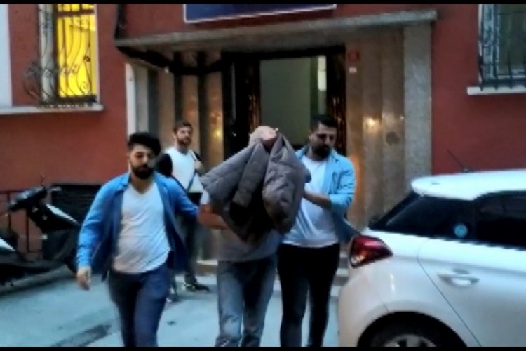 &Ccedil;anta hırsızı su&ccedil;&uuml;st&uuml; yakalandı