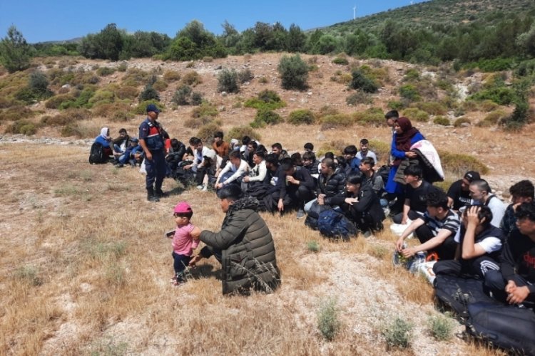 İzmir'de 475 ka&ccedil;ak g&ouml;&ccedil;men yakalandı
