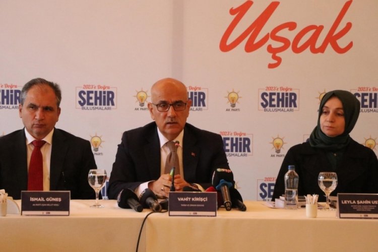 Bakan Kirişci: 10 bin kişi de istihdam edilecek