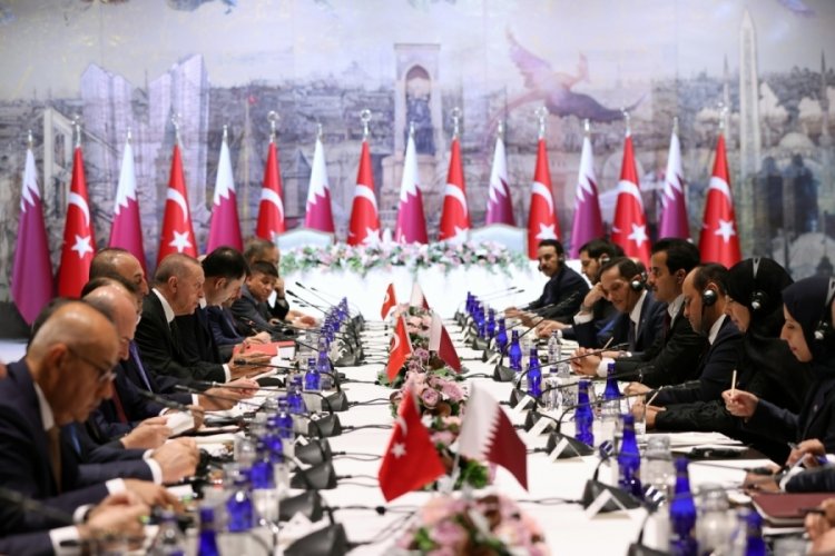 T&uuml;rkiye ile Katar arasında 11 anlaşma imzalandı