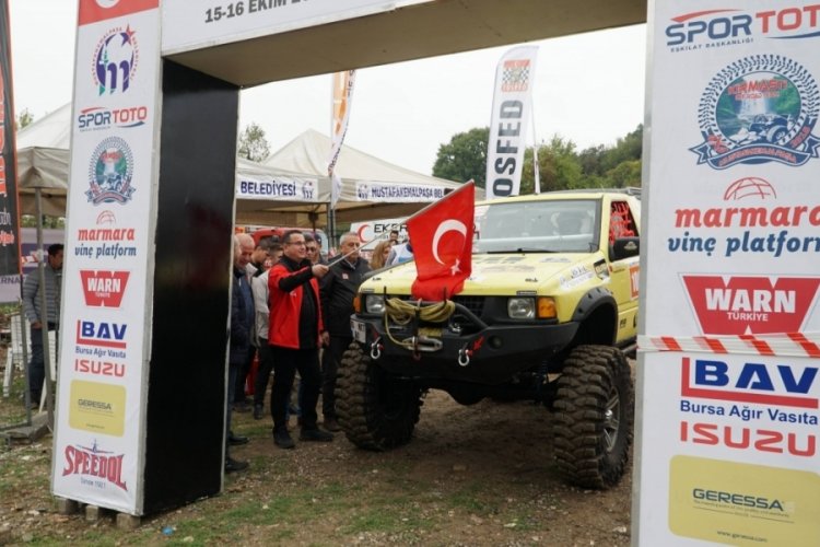 Off-Road'ın kalbi Bursa Mustafakemalpaşa'da attı