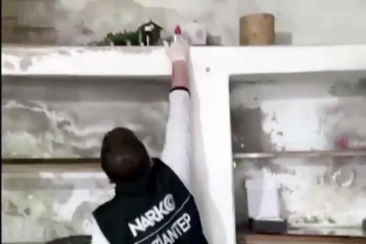 Gaziantep'te uyuşturucu operasyonunda 23 ş&uuml;pheliden 4'&uuml;, tutuklandı