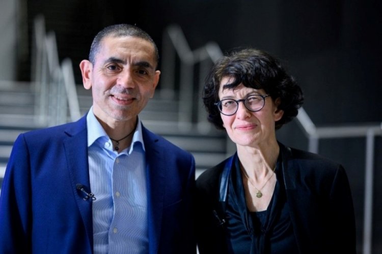 Uğur Şahin ve &Ouml;zlem T&uuml;reci'den kanser aşısı m&uuml;jdesi