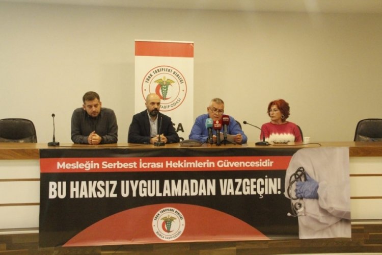 Bursa Tabip Odası'ndan hasta ihlallerine tepki geldi