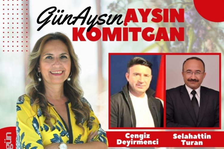 G&uuml;n'Aysın'ın konukları T&uuml;mbulsevder'dan Selahattin Turan ve Cengiz Deyirmenci