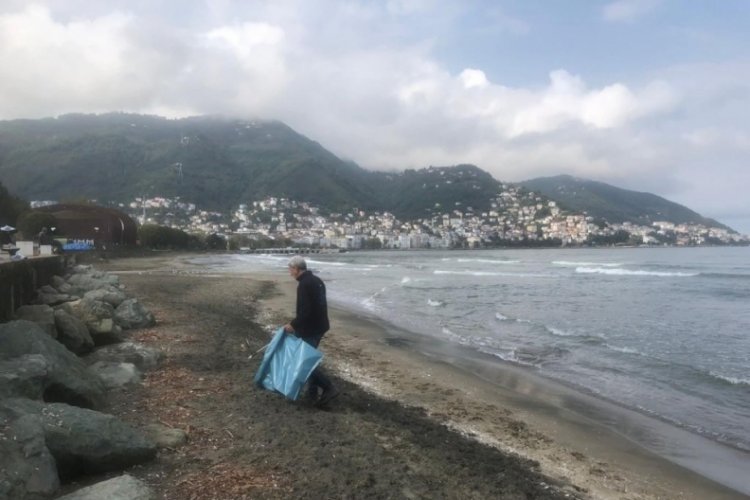 Ordu sahillerinden 51 ton atık toplandı