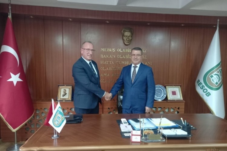 DSP Genel Başkan Yardımcısı Murat &Ouml;zbilge'den BESOB Ziyareti