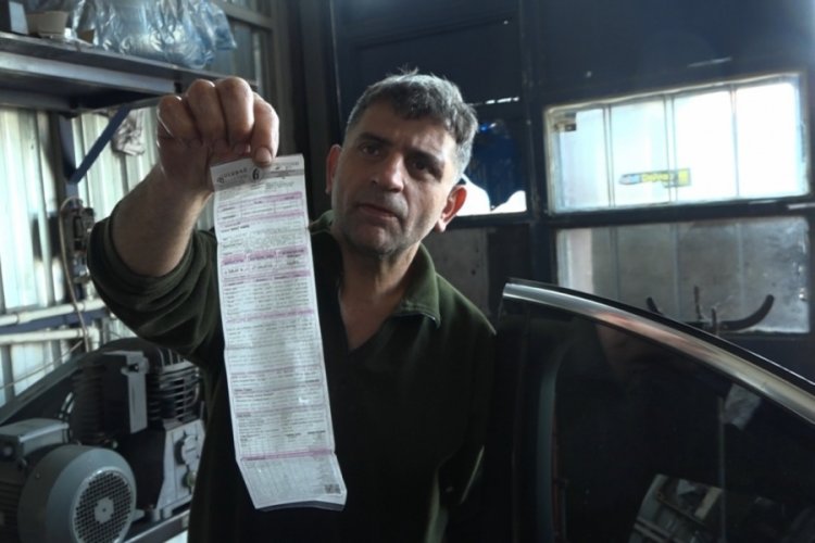Bursa K&uuml;&ccedil;&uuml;k Sanayi esnafı y&uuml;ksek fatura ve kiralardan şikayet&ccedil;i
