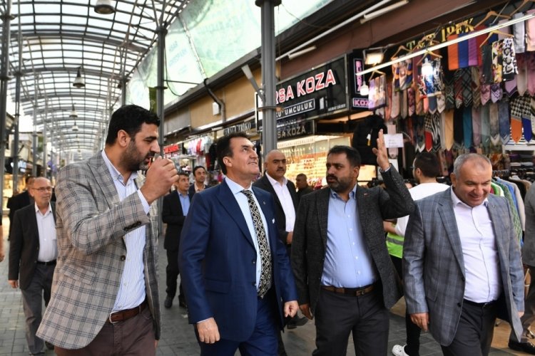 Bursa'da &ccedil;arşı esnafının b&uuml;y&uuml;k sıkıntısı giderildi