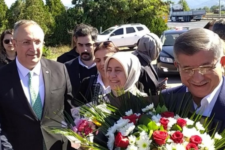 Gelecek Partisi Genel Başkanı Ahmet Davutoğlu Bursa'da