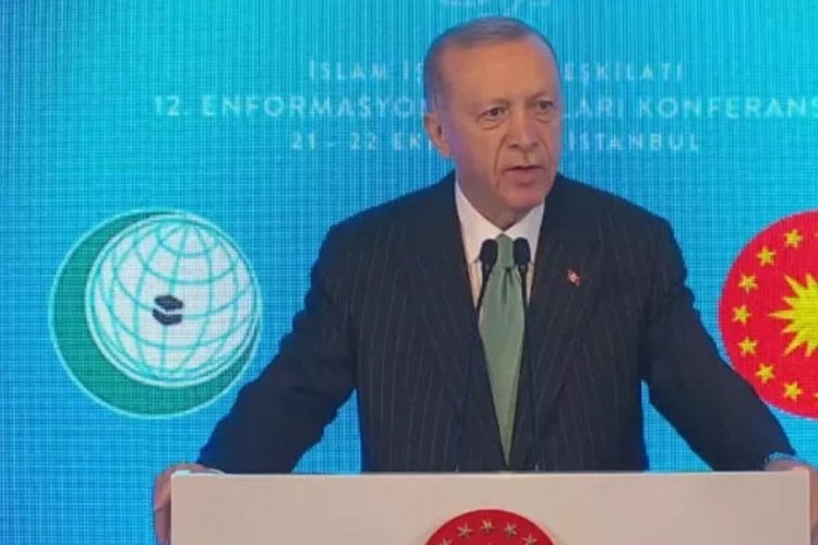 Cumhurbaşkanı Erdoğan: Bize iftira atanların DEAŞ'la iş birliği ortaya &ccedil;ıktı