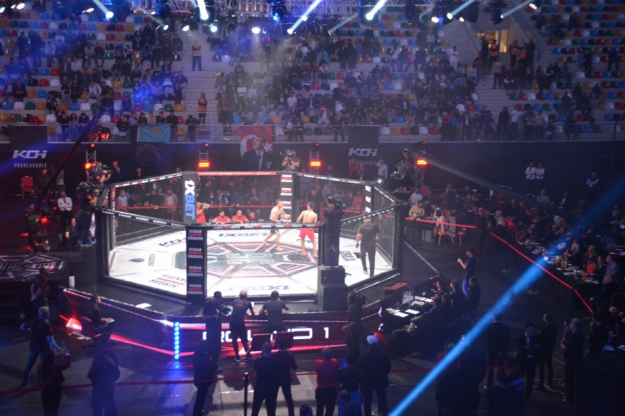 Octagon ligi ilk kez T&uuml;rkiye'de yapıldı