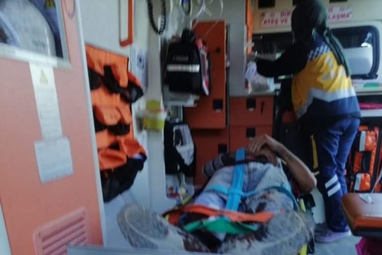 Bursa'da 63 yaşındaki şahıs ATV'den d&uuml;şt&uuml;