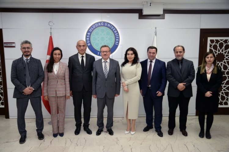 BU&Uuml;'den Ali Şir Nevai &Uuml;niversitesi'ne akademik destek