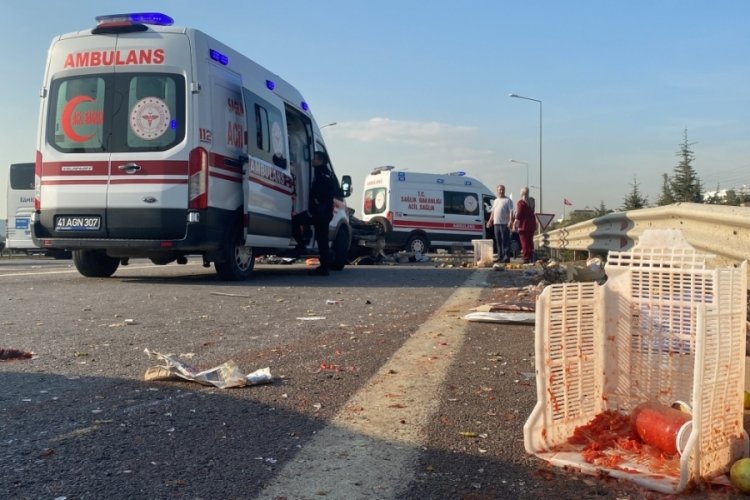 Ameliyata girecek oğullarına yetişmek isterlerken hastanelik oldular