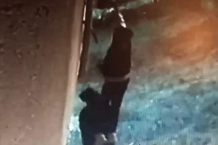 Eskişehir'de &ccedil;amaşır hırsızları kamerada