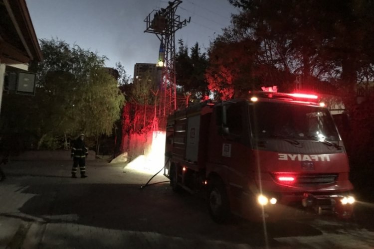 Bilecik'te elektrik trafosunda patlama meydana geldi