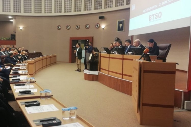 BTSO'da se&ccedil;im sonrası ilk meclis toplantısı yapıldı