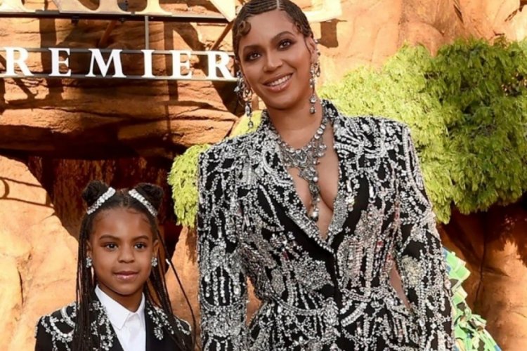 Beyonce'nin 10 yaşındaki kızı yardım gecesine damga vurdu
