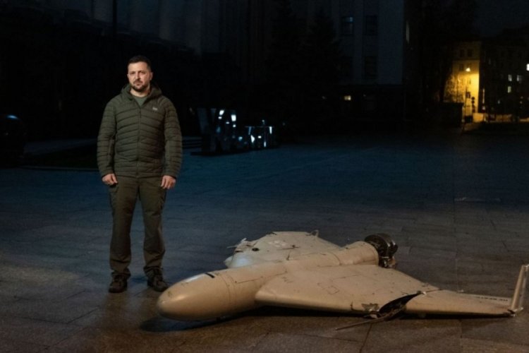 Volodimir Zelenski: İki g&uuml;n i&ccedil;inde 30'dan fazla drone'lu saldırı yapıldı