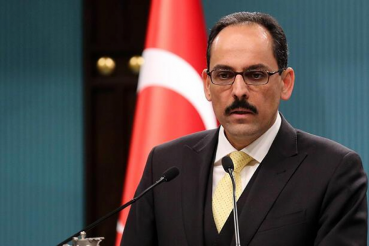 S&ouml;zc&uuml; Kalın, Birleşik Krallık Ulusal G&uuml;venlik Danışmanı ile telefonda g&ouml;r&uuml;şt&uuml;