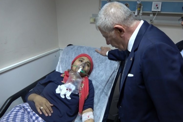 Amasya'da yangından kurtarılan kadın: O an aklıma Amasra'daki madenciler geldi