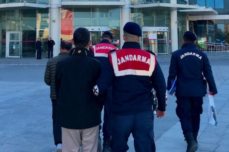 Kayseri'de su&ccedil; makinesi şahıslar su&ccedil; &uuml;st&uuml; yakalandı