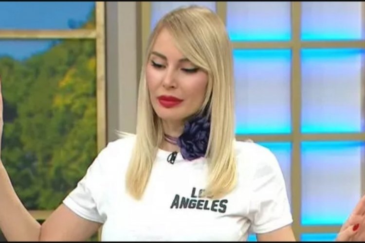 Hande Sarıoğlu, canlı yayında dans etti