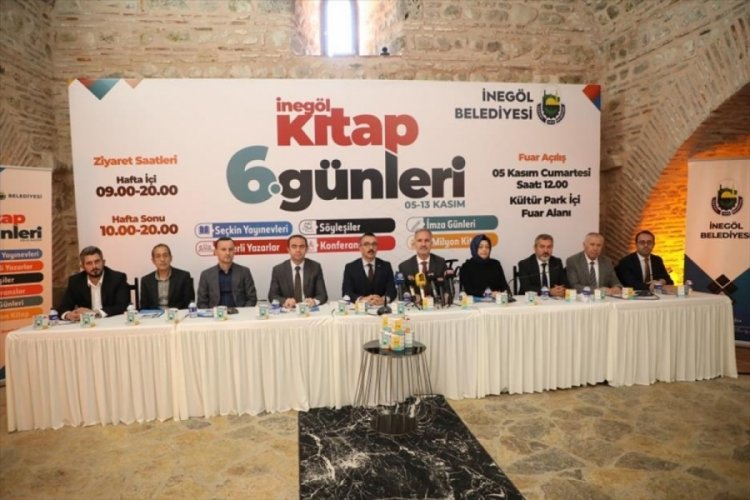 Bursa İneg&ouml;l Belediyesi'nde kitap g&uuml;nleri geri sayımı başladı