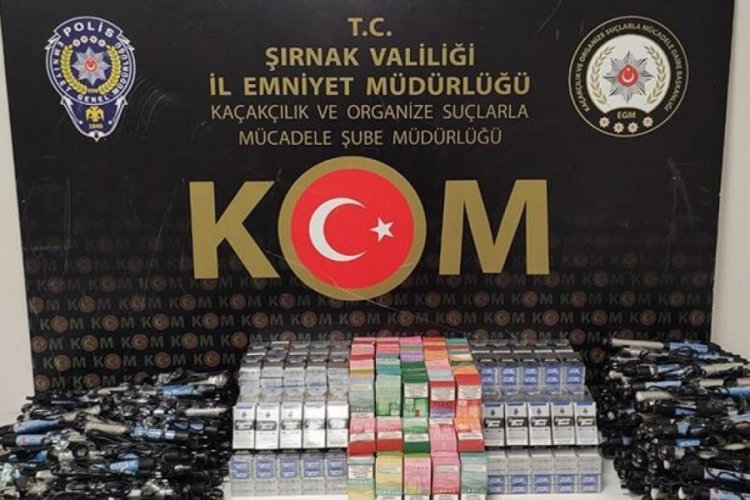 Şırnak'ta ka&ccedil;ak&ccedil;ılık operasyonlarında 47 g&ouml;zaltı