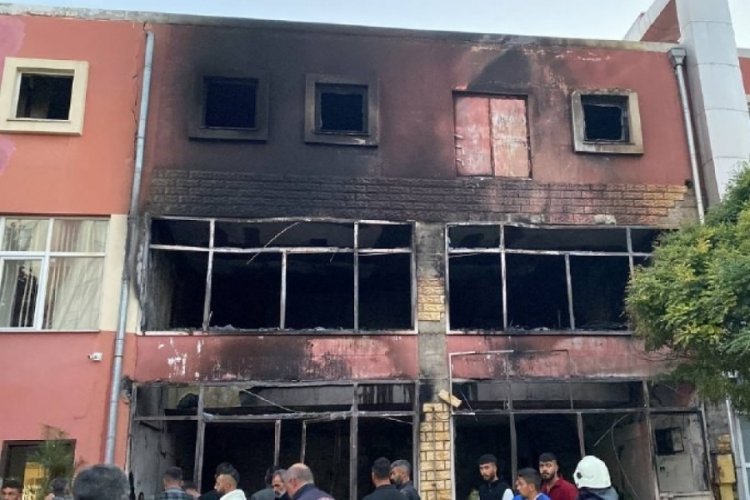 Kayseri'de işyerinde &ccedil;ıkan yangın b&uuml;y&uuml;k hasara neden oldu