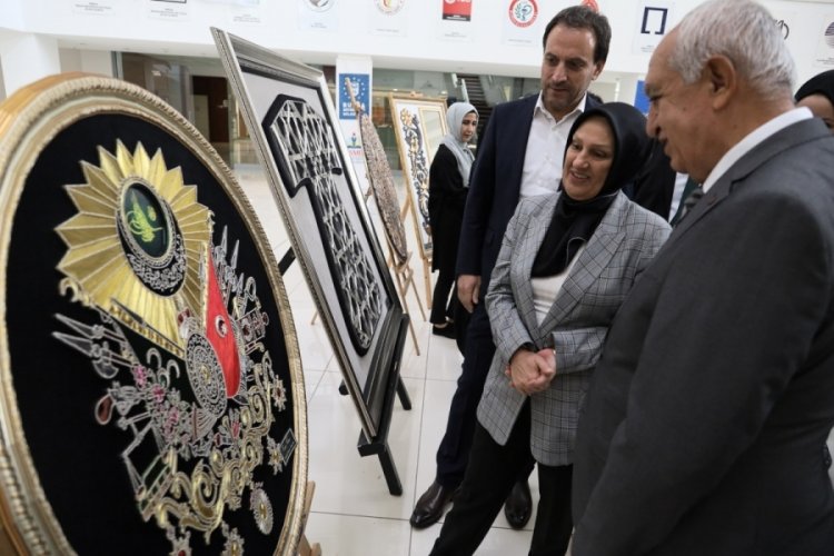 Bursa'da filografi kursiyerleri 'İz' bıraktı